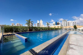 Studio c/piscina aquecida, no DF Plaza DPA210